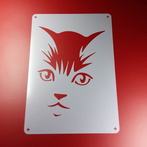 Schablone katze cat - cat,