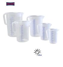 HÜNERSDORFF Messbecher / Messkanne 500ml lebensmittelbeständig;  geprägte Skala