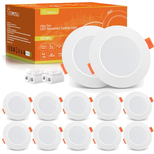 10er set led einbaustrahler - led, 5w