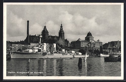 Ansichtskarte stettin - ansichtskarte,