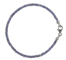 Tansanit Armband 925 Silber