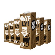 Oatly Haferdrink Kakao, 1 Liter, 6er Pack
