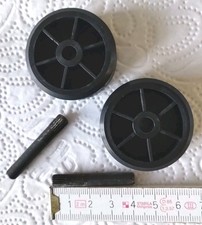 2 Rollen 4cm Durchmesser mit