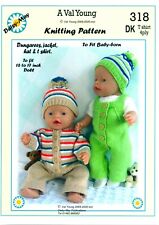 PUPPEN STRICKMUSTER Nr. 318
