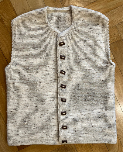 Trachten strickweste beige - trachten, gr