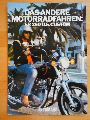 Yamaha prospekt 1980 sr - ,
