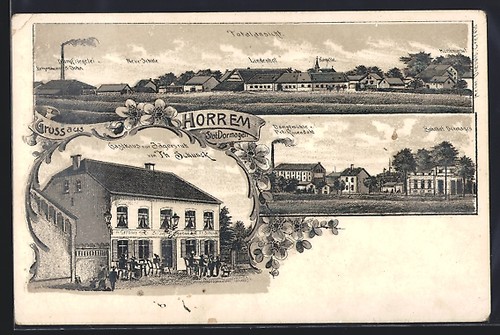 Lithographie horrem dormagen - lithographie, /dormagen