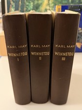 Karl May, 3 Bände: Winnetou
