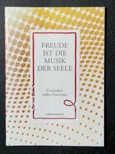 Coppenrath - Geschenkbuch - Freude ist die Musik der Seele - WIE NEU