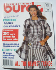 Burda  Feb 1994 UK Sewing