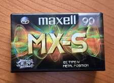 Audiokassette Maxell MX-S 90