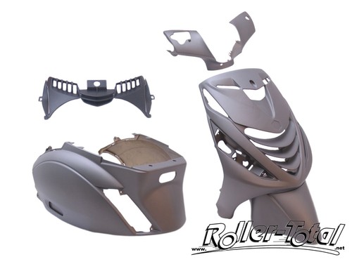 Verkleidungsset grau matt - , 5