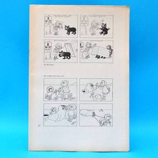 Original DDR-Comic-Druckbogen
