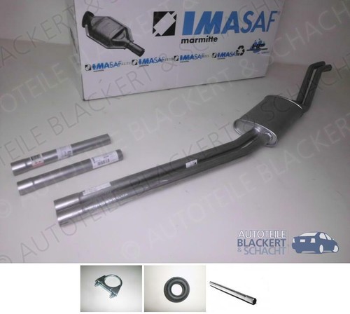 Imasaf auspuff mitteltopf für - imasaf,