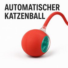 Katzen Spielball mit Schwanz