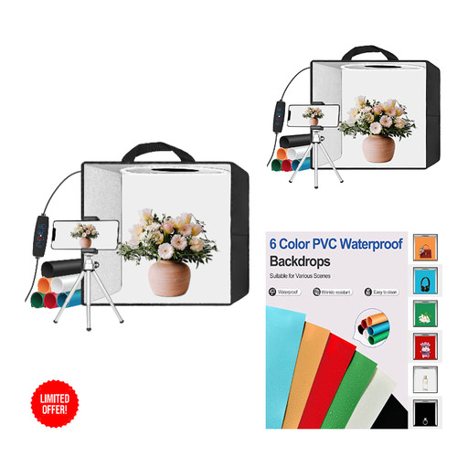 Fotobox 30x30x30 led - fotobox,
