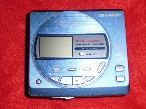 Sharp minidisc recorder - md,