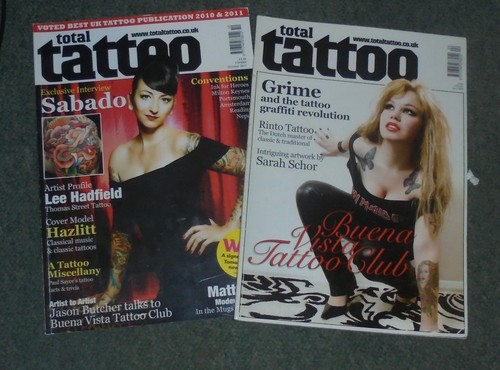 Total tattoo magazines - x,