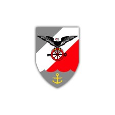 Aufkleber/Sticker MFG 3 Wappen