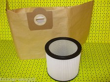 x  Staubsaugerbeutel +/- Filter geeignet für Parkside PNTS 30,1300, 1400, 1500