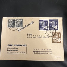 DDR Brief MiF - Leipzig