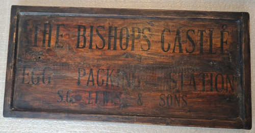Vintage rustikales holzschild - vintage,