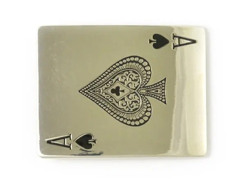 Ace spades gürtelschnalle - ace,