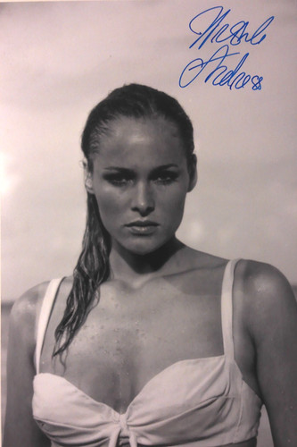 Ursula andress orig autogramm - ursula,