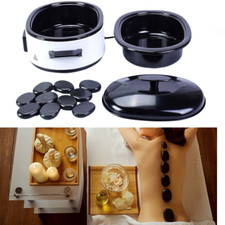 Hot Stone Set Massage Steine