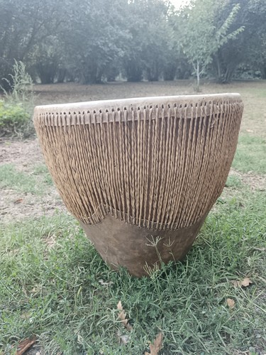 Handgefertigte djembe trommel - handgefertigte,