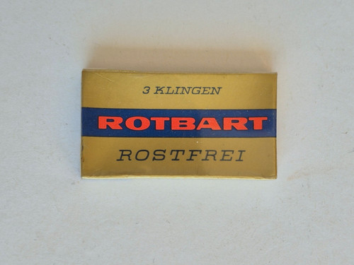 Alte rasierklinge rotbart - alte,