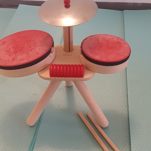 Plantoys holz akustik drum - plantoys, kit