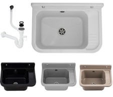 Ausgussbecken Waschbecken Kunststoff Garten Garage Draußen