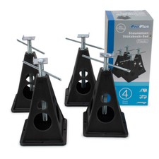 4x PROPLUS 360808 Stützbock Stützfuß Stützen Wagenstütze Alu Wohnwagen Anhänger