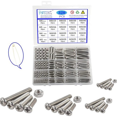 Schrauben muttern set - schrauben,