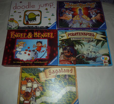 Spiele Paket - Ab 8 Jahren-Sagaland,Zauberberg,Piratenspiel,Doodle Jump +1