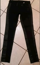 NEU Pepe Jeans ECLAIR 29/32 Pepe Jeans Leder-Look Schwarz 