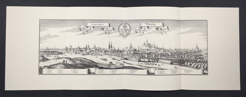 Nürnberg kupferstich merian - nÜrnberg,