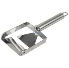 Entdeckelungsgabel Pro aus Edelstahl zum entdeckeln von Waben Rähmchen Imkerei