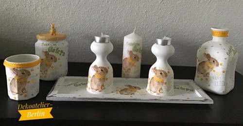 Leuchtflasche kerzen - -,