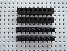 LEGO 4 x Technic Stein 3702 Lochbalken schwarz 1x8 7 Löcher
