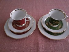 Tassen 2 Sammeltassen Set   Winterling   Bavaria