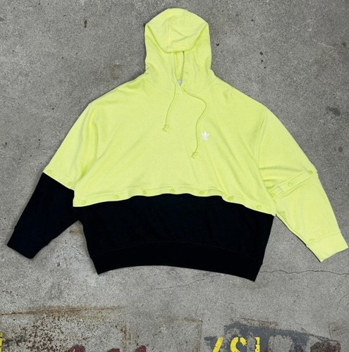 Adidas hoodie neon - hoodie, gelb