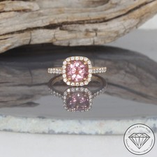 Wert 4190 € Brillant Turmalin Ring 750 18 Karat Rose Gold xxyy