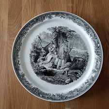 Villeroy & Boch Serie Artemis "Auf der Pirsch" Platzteller Wandteller Ø 29,50 cm