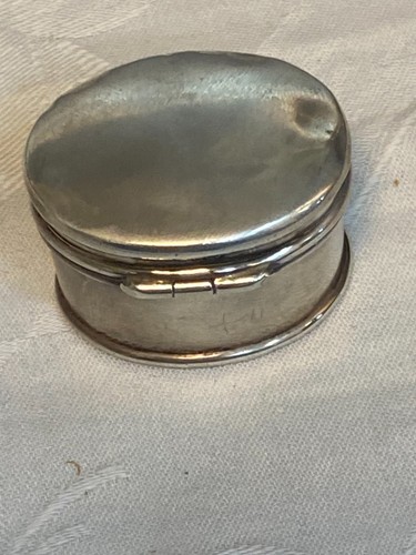 Deckeldose ringdose silber - –,