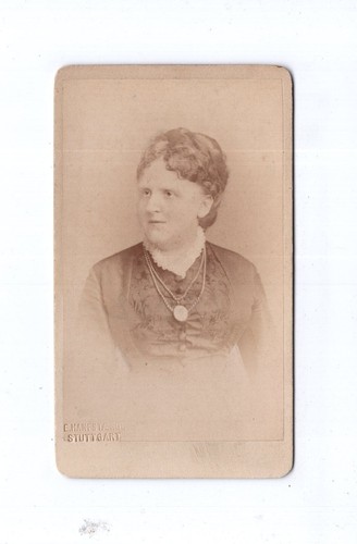 Cdv foto damenportrait - cdv,