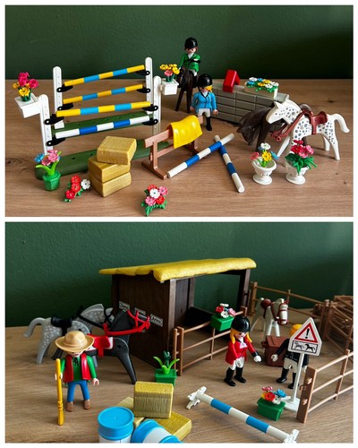 2er set playmobil pferd - playmobil,