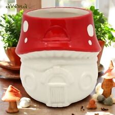 Fliegenpilz Übertopf Keramik Feenhaus Pilz Geschenk in Geschenkbox PLAN46