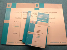 Hemmer, Staatsrecht, Paket, teilweise ovp und alle unbenutzt